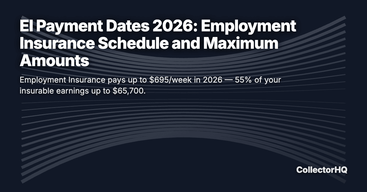 EI Payment Dates 2026: Employment Insurance Schedule and Maximum Amounts